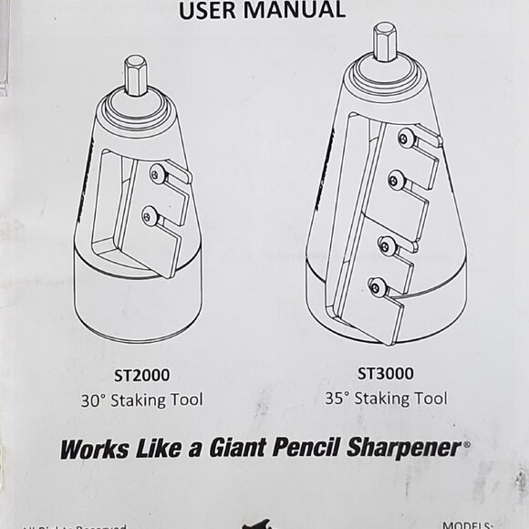 Lumberjack Tools 30° Staking Tool (ST2000) MAX MATERIAL SIZE: 2" - Picture 6 of 10